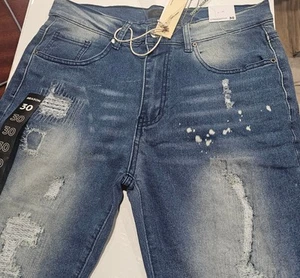 Reason Straight Fit Jeans Größe 30 mittelblau - Bild 1 von 10