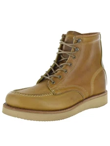 $365 Timberland Mens American Craft Moc Toe Boots, Brown, US 8 - Picture 1 of 6