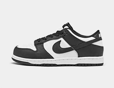 Size 3 - Nike Dunk Low Black White - Pandas - Image 1 of 4