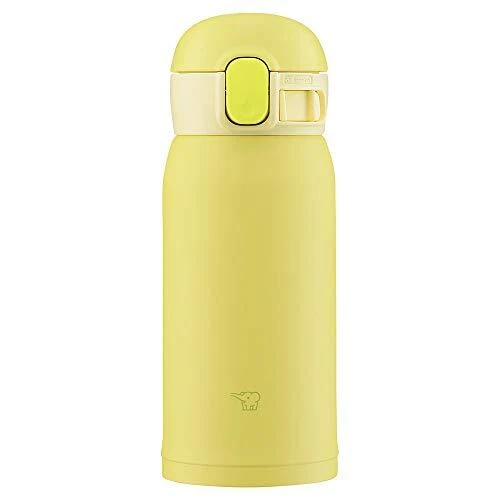 ZOJIRUSHI Water Bottle Stainless Steel 360ml SM-WA36-YA Lemon Inslated NEW - Image 1 of 1
