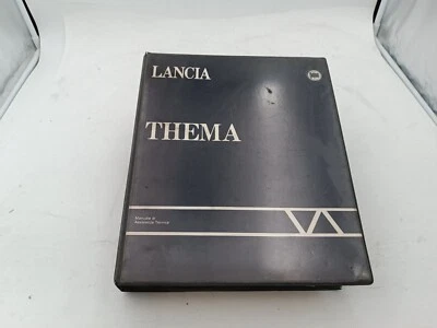 Manuale officina Lancia Thema ie ie Turbo Turbo DS 6V 1^ serie norme riparazioni - Immagine 1 di 4