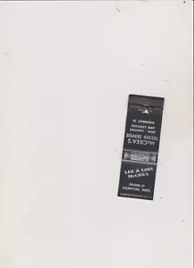 McCREA'S TEXACO-HAMPTON,NE- MATCHBOOK COVER - Picture 1 of 1