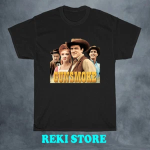 Gunsmoke TV Show Men's Black Size S-5XL - Picture 1 of 1