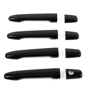 Door Handle Cover Trim For 2007-2022 Mitsubishi Outlander Sport/ASX Glossy Black - Picture 1 of 1