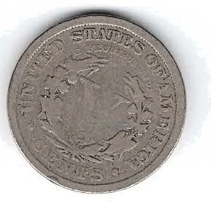 Liberty Head Nickel #3 1908 - Imagen 1 de 2