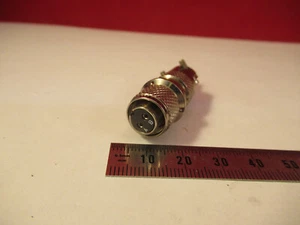 GLENAIR GC345-1 CABLE CONNECTOR 7/16 TWO PINS for ACCELEROMETER AS PIC #Z4-B-01 - Picture 1 of 7