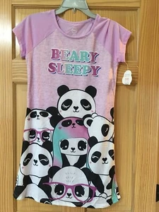 New Wonder Nation Panda Nightshirt Nightgown Girls many sizes - Picture 1 of 1