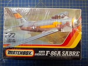 Matchbox - 1/72 Scale - North American F-86A Sabre Model Kit - Picture 1 of 1