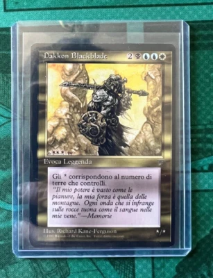 Dakkon Blackblade | Legends | ITALIAN | MTG | Magic the Gathering - Image 1 of 2