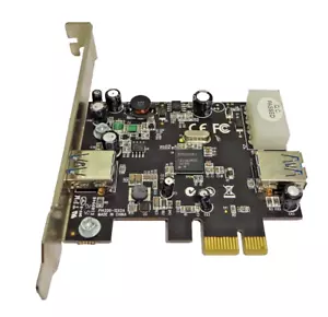FUJITSU SUNRICH U-550 USB 3.0 PCI-E basso profilo S26361-D2971-A10 GS1 #GK10412 - Foto 1 di 2