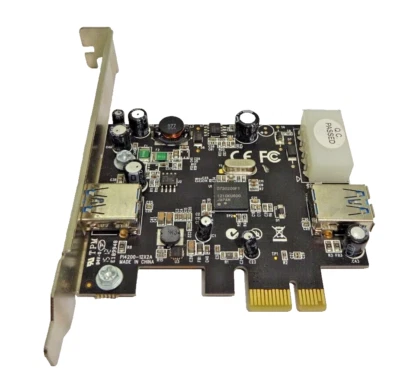 FUJITSU SUNRICH U-550 USB 3.0 PCI-E Low Profile S26361-D2971-A10 GS1 #GK10412 - Image 1 of 2