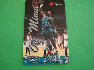 TARJETA TELEFÓNICA DE UN MINUTO ALONZO MOURNING ASSETIVES SPRINT - Imagen 1 de 2