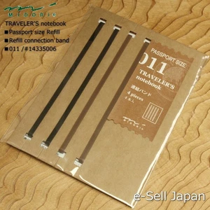 MIDORI TRAVELER'S notebook Passport size Refill / Rubber band 011 #14335006 - Picture 1 of 4