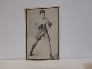 VINTAGE 1940's George Courtney BOXER Coney Island BOXING Arcade Card