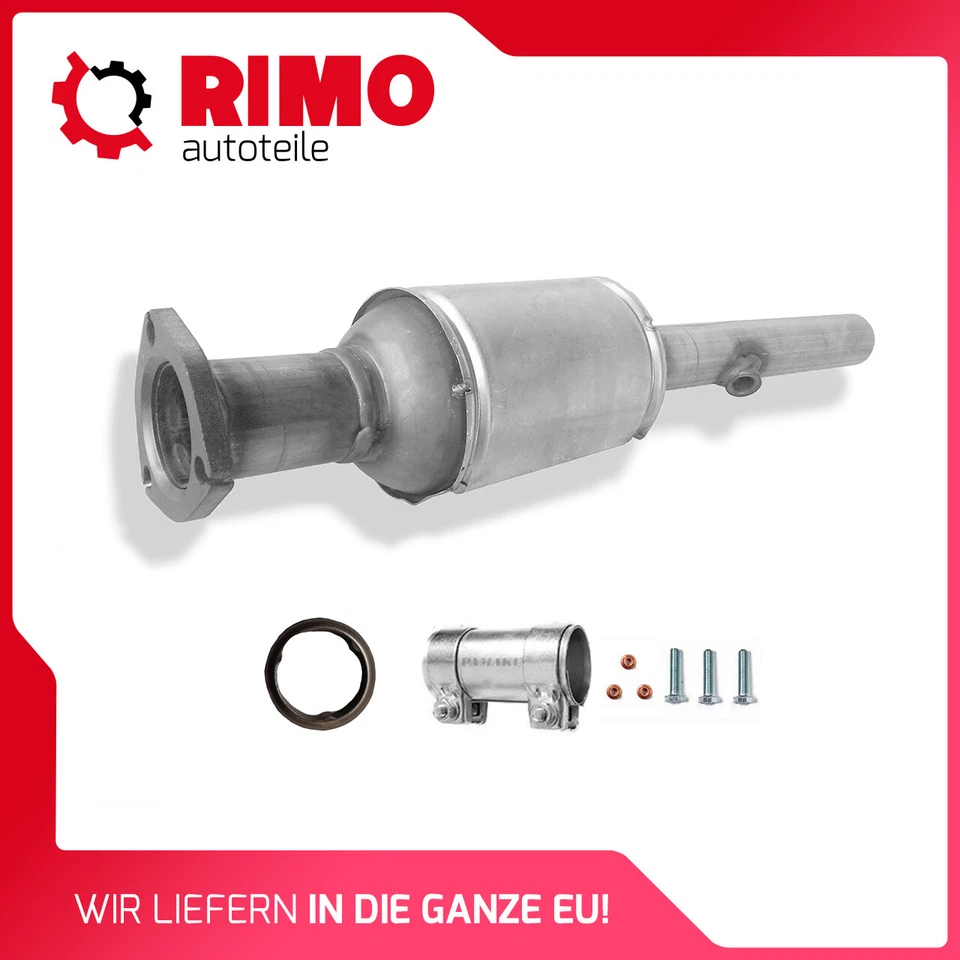 VW Bora 1.4 1.6 16V (2000-2005) Catalytic Converter OE 1J0254400CX Catalytic Converter With Mounting Kit - Image 1 of 1