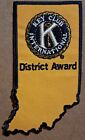 Kiwanis Key Club International District Award Embroidered Iron On Patch