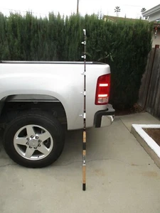 TRULINE FISHING ROD MODEL AT-80 OLIVE GREEN GLASS ** CUSTOM ** 6'8'**    - Picture 1 of 7