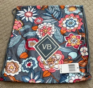 Vera Bradley TROPICAL EVENING Drawstring Backsack Light (New & Sealed) $45 - Picture 1 of 3