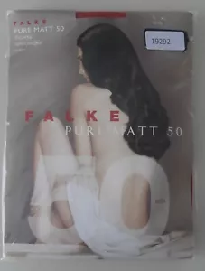 NUEVO Y EMBALAJE ORIGINAL: ¡FALKE PURE MATT 50 DEN MEDIAS! T. V / XL! chile (hermoso rojo) - Imagen 1 de 3