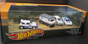 NEW Hot Wheels Premium Collector Set Team Transport Ford Lancia MG 🆓📦 - Picture 1 of 7