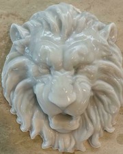LEONE MASCHERONE FONTANA DECORO IN VERO MARMO DI CARRARA , NO CERAMICA