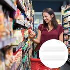 10 Pcs Pvc Ad Folder Shelf Label Clips Supermarket Retails Clamp