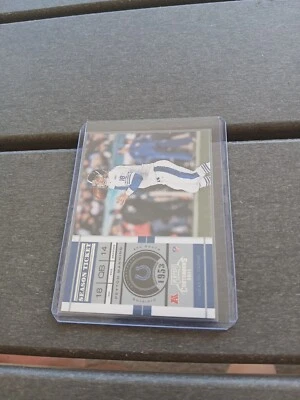 Peyton Manning 2011 Contenders Season Ticket #31 Colts HOF - Image 1 of 2