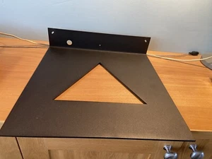 Linn Sondek LP12 Turntable Wall Mount Shelf in Textured Black 🇬🇧 Made NEW - Picture 1 of 9