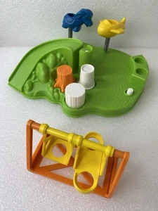 Vintage 1986 Fisher Price Little People Spielplatz Set Spielzeug - unvollständig - Bild 1 von 12