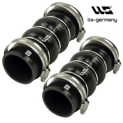 2x Turbo- Ladeluftschlauch für CITROEN PEUGEOT FIAT 1.6 HDI 0382FN,0382 LX - Bild 1 von 4