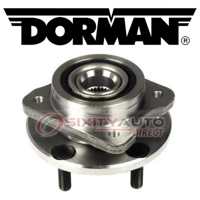 Dorman Front Wheel Bearing Hub Assembly for 1996-2000 Plymouth Voyager zd - Image 1 of 4