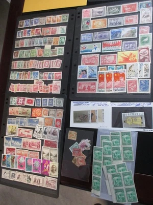 Китай лот старых марок на складе страница RS - Изображение 1 из 4