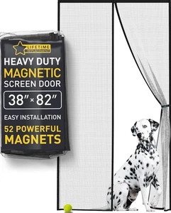 Flux Phenom Magnetic Screen Door – 2025 Upgraded Fine Weave Mesh Screen - Picture 1 of 8