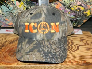 Hank Williams Jr Bordado Icono Frontal y Hank bk Camuflaje Correa Sombrero Roble Mossy - Imagen 1 de 5