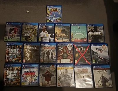1 Games Cost Between £5 To £15 And All Of These Work For Ps4. - Image 1 of 4