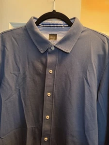 Saks 5th Ave Black Label Herren Hemd Blau Medium - Bild 1 von 6