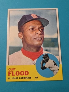 1963 Topps Set-Break #505 Curt Flood EX+ - Picture 1 of 11