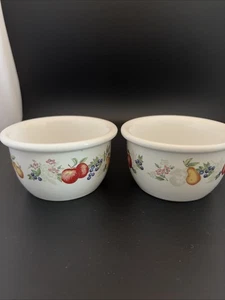 2 Corelle Coordinates  Chutney Stoneware Ramekins 7 oz - Picture 1 of 3