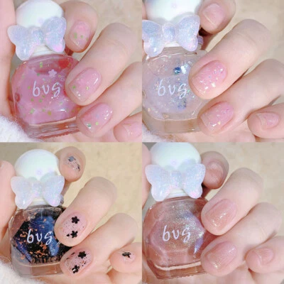 Perlglanz-Nagellack Maniküre-Werkzeuge Nagellack Auf Wasserbasis ▽ - Bild 1 von 4