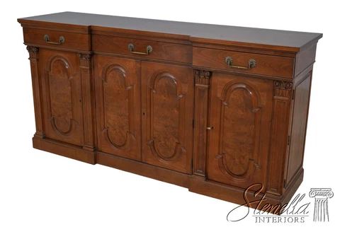 59965EC: KARGES Walnut 4 Door Sideboard Console Cover