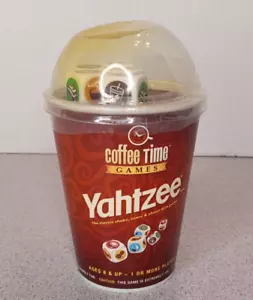 Yahtzee Coffee Time Games Hasbro Winning Solutions - Picture 1 of 5