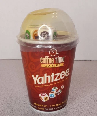 Yahtzee Coffee Time Games Hasbro Winning Solutions - Image 1 of 4