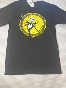 Nightmare Before Christmas Jack Skellington T-Shirt Erwachsene Small schwarz Disney  - Bild 1 von 4