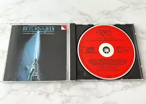John Williams Star Wars Return Of The Jedi Soundtrack CD WEST GERMANY RED FACE! - Picture 1 of 5