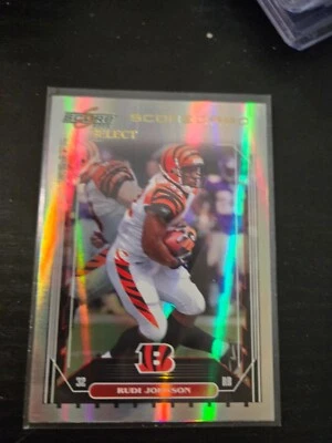 2006 Score Select Scorecard #D  /100 Rudi Johnson #54 Bengals SP - Image 1 of 2