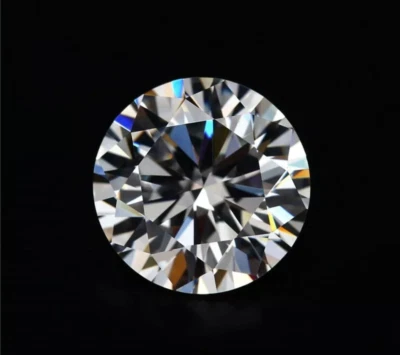 5.5 MM Round Cut GIE Certified Lab Grown CVD Diamond D Color VVS1 Clarity - Image 1 of 4