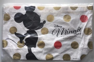 Disney Minnie Mouse Canvas Shopping Tote Bag Sephora New in Package Polka Dot - Picture 1 of 4