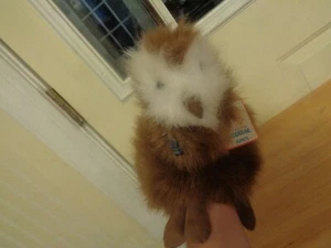 RARE KOREA APPLAUSE PLUSH DOLL FIGURE "FUZZLES OWL" PLAY PRETEND FURRY PUPPET - Picture 1 of 7