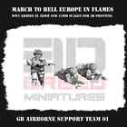 Impressions 3D Figuren WWII Armee England Airborne St&#252;tze Team 01
