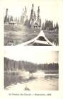Chemin Des Canots Canada Canoeing Scenic View Real Photo Postcard AA37941